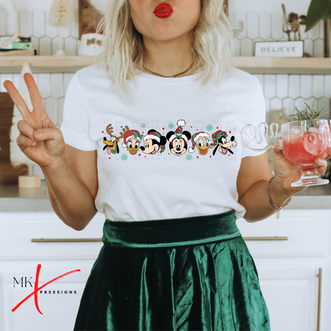 Mini Christmas Heads Sweatshirt